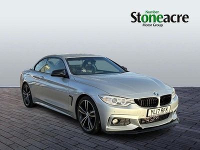 Used BMW 420 M Sport 187 HP (137 kW) 2017 Silver Cabriolet