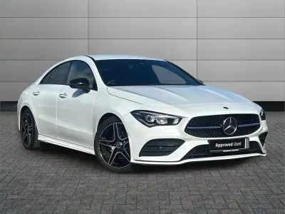 Used Mercedes CLA180 AMG Line Premium 134 HP (98 kW) 2023 White Sedan