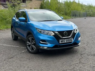 Used Nissan Qashqai N-Connecta 110 HP (80 kW) 2018 Blue SUV