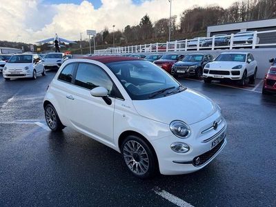 White Used 2023 Fiat 500C S Cabriolet | £12,750 (Fair price)