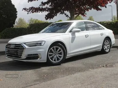 Begagnad Audi A8 Advanced 286 HK (210 kW) 2018 Vit Sedan