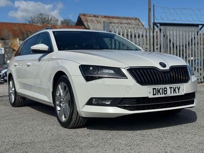 Gebraucht Skoda Superb SE L Executive 190 PS (139 kW) 2018 Weiß Kombi