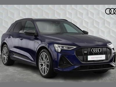 Used Audi e-tron Black Edition 230 kW (313 HP) 2022 Blue SUV