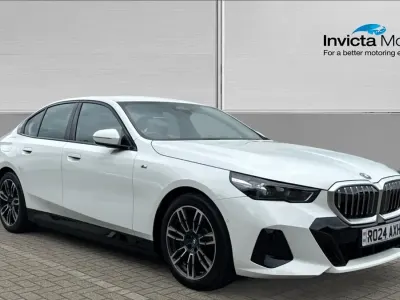 Used BMW i5 M Sport 250 kW (340 HP) 2024 White Sedan