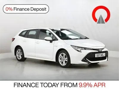 Used Toyota Corolla 122 HP (89 kW) 2021 White Estate