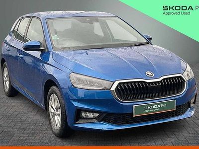 Race blue metallic Used 2022 Skoda Fabia Comfort Hatchback | £12,495 (Fair price)