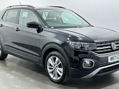 Used VW T-Cross Active 110 HP (80 kW) 2021 Black SUV