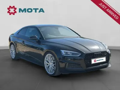 Begagnad Audi A5 S-Line 190 HK (139 kW) 2017 Svart Sportkupé