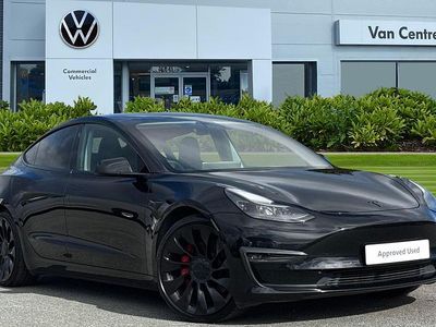 Used Tesla Model 3 Performance 77 kW (106 HP) 2021 Black Sedan