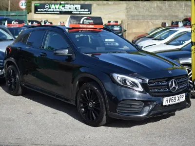 Used Mercedes GLA180 AMG line 122 HP (89 kW) 2019 Black SUV