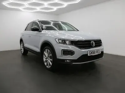 Used VW T-Roc SEL 116 HP (85 kW) 2018 Silver SUV