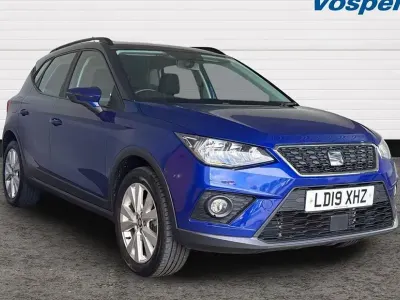 Used Seat Arona SE Technology 115 HP (84 kW) 2019 Blue SUV
