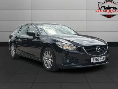 Used Mazda 6 150 HP (110 kW) 2016 Black Estate