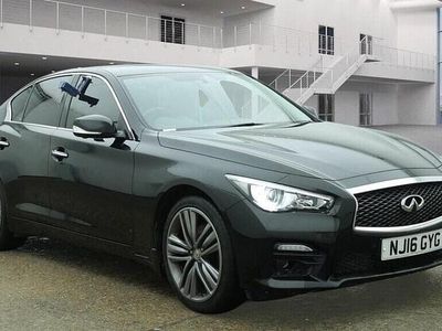Used Infiniti Q50 Sport Tech 170 HP (125 kW) 2016 Black Sedan