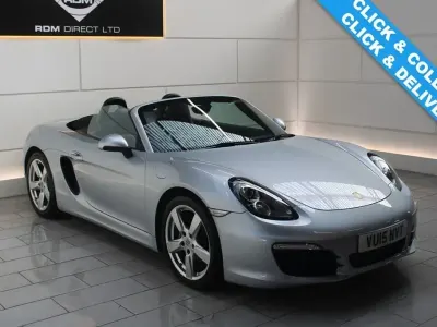Begagnad Porsche Boxster 265 HK (194 kW) 2015 Silver Cab