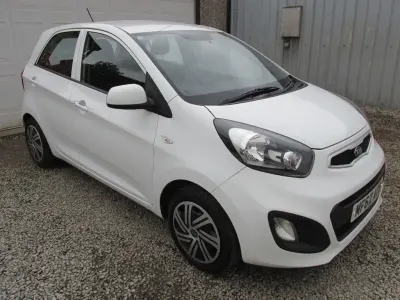 Used Kia Picanto 2012 White Hatchback