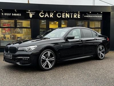 Black Used 2016 BMW 740 M Sport Sedan | £17,995 (Fair price)