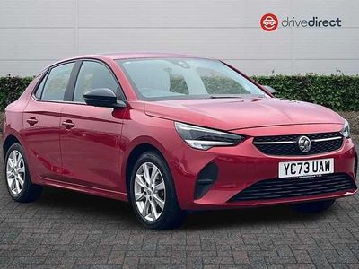 Used Vauxhall Corsa Design Edition 75 HP (55 kW) 2023 Red Hatchback