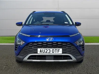 Begagnad Hyundai Bayon SE 2023 Blå SUV