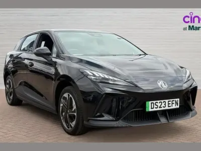 Used MG MG4 EV SE 125 kW (170 HP) 2023 Black Hatchback