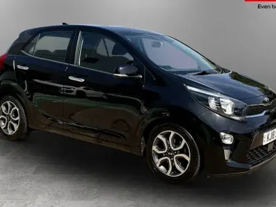 Used Kia Picanto 84 HP (61 kW) 2018 Black Hatchback
