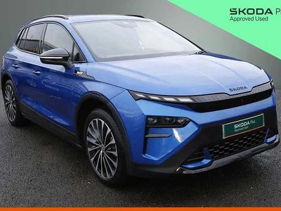 Race blue metallic Used 2025 Skoda Elroq vRS SUV | £37,795 (Fair price)
