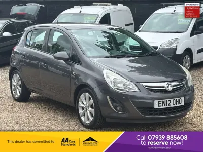 Used Vauxhall Corsa Active 2012 Grey Hatchback