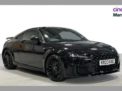 Used Audi TT Black Edition 197 HP (144 kW) 2023 Black Coupe