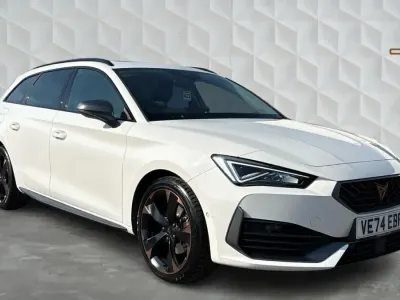 Used Cupra Leon 150 HP (110 kW) 2024 White Estate