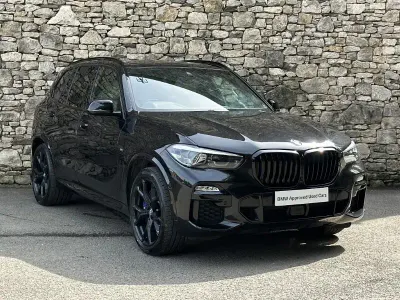 Used BMW X5 M M Sport 389 HP (286 kW) 2021 Black SUV