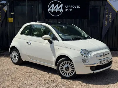 Used Fiat 500 Lounge 2013 White Hatchback