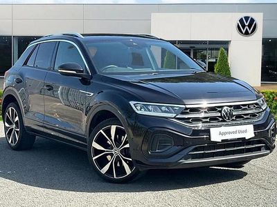 Used VW T-Roc R-line 150 HP (110 kW) 2022 Black SUV