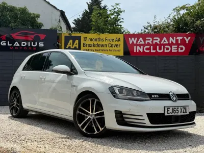 Used VW Golf VII GTD 2016 White Hatchback