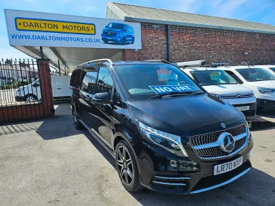 Used Mercedes V220 AMG line 163 HP (119 kW) 2020 Black MPV