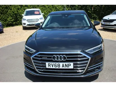 Used Audi A8 Advanced 340 HP (250 kW) 2018 Grey metallic Sedan