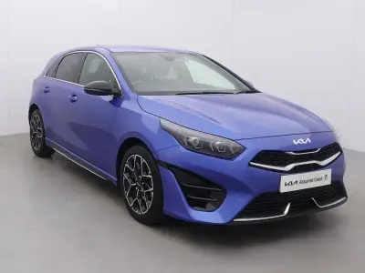 Used Kia Ceed GT-Line 138 HP (101 kW) 2024 Blue Hatchback