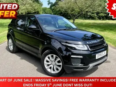 Used Land Rover Range Rover evoque SE 180 HP (132 kW) 2016 Black Estate
