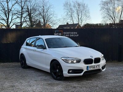 White Used 2016 BMW 118 Sport Line Hatchback | £7,545 (Fair price)