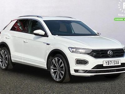 Used VW T-Roc R-line 150 HP (110 kW) 2021 White SUV