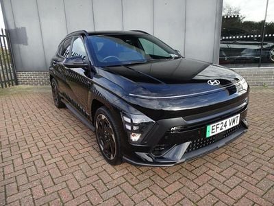 Black Used 2024 Hyundai Kona N Line SUV | £22,195 (Good price)