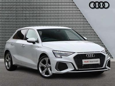 Used Audi A3 S-Line 147 HP (108 kW) 2020 White Sedan