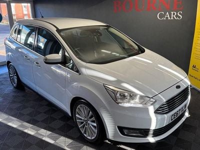 White Used 2018 Ford Grand C-Max Titanium MPV | £8,995 (Fair price)