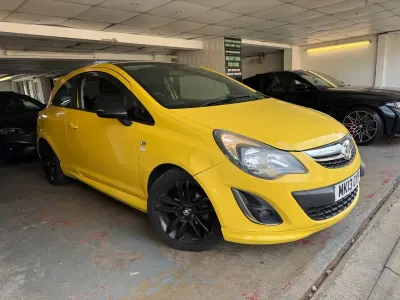 Used Vauxhall Corsa Edition 2013 Yellow Hatchback