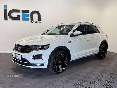 Usado VW T-Roc R-line 150 HP (110 kW) 2021 Branco SUV