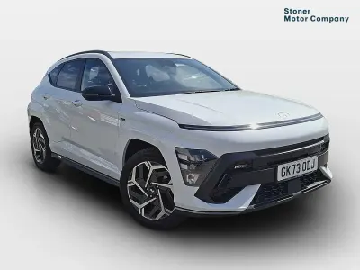 Second-hand Hyundai Kona N Line 141 CP (103 kW) 2023 Alb SUV