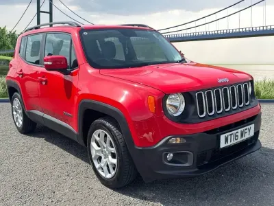 Used Jeep Renegade Longitude 140 HP (102 kW) 2016 Red SUV