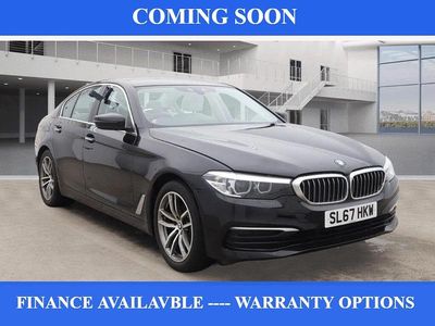 Begagnad BMW 520 Comfort Edition 2017 Svart Sedan