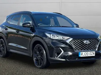Gebraucht Hyundai Tucson N Line 136 PS (100 kW) 2020 Schwarz SUV