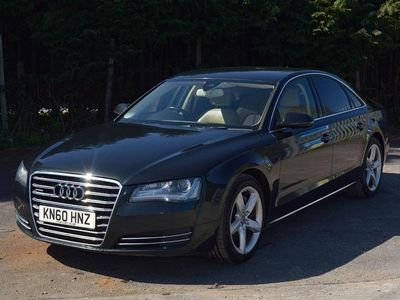 Used Audi A8 2010 Black Sedan