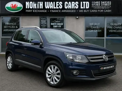 Used VW Tiguan Match 177 HP (130 kW) 2014 Blue SUV